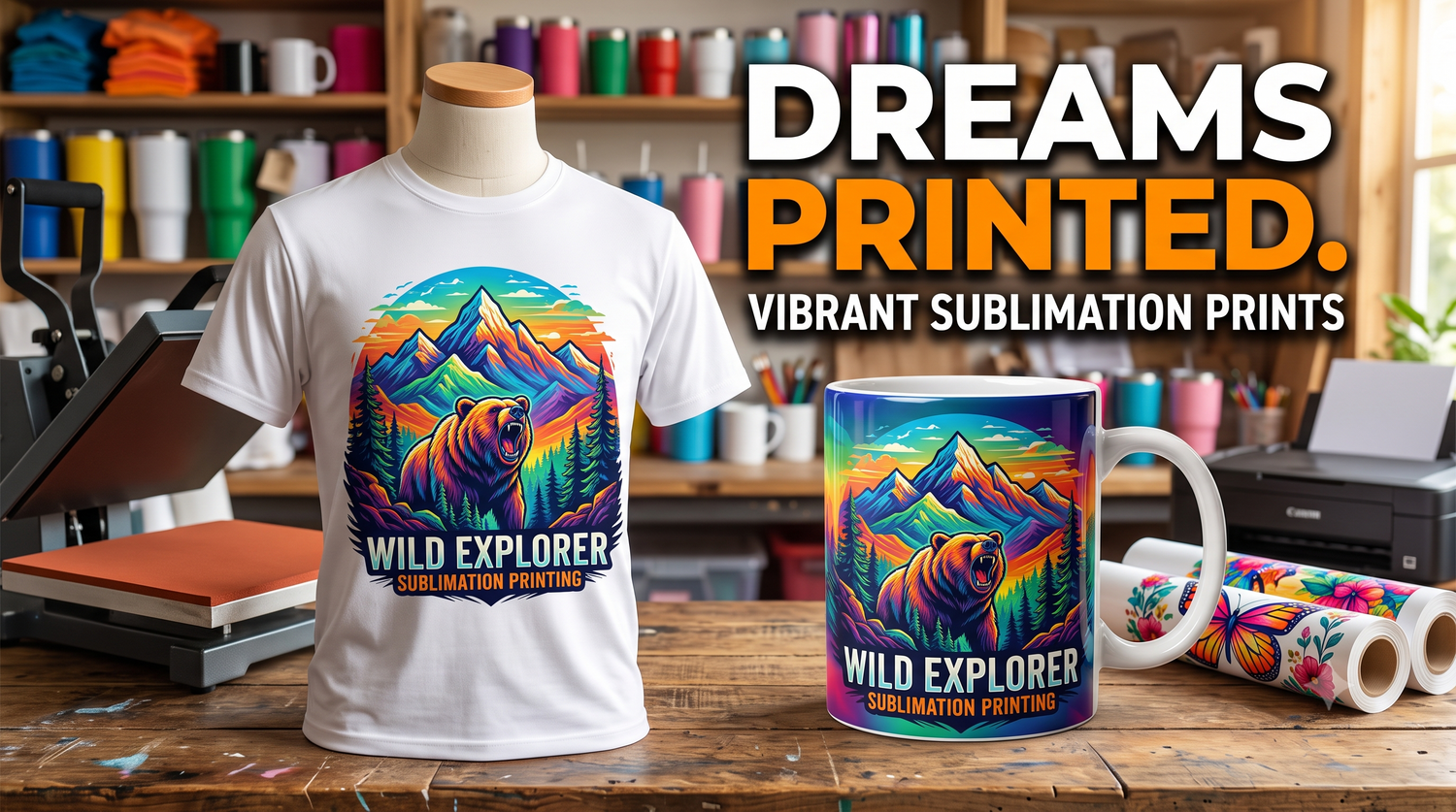 Sublimation Ready Press Prints