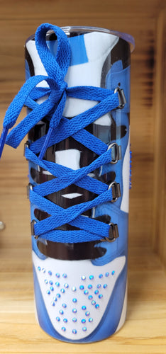 Blue Shoe Tumbler