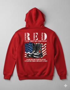C.D.A RED hoodie Friday