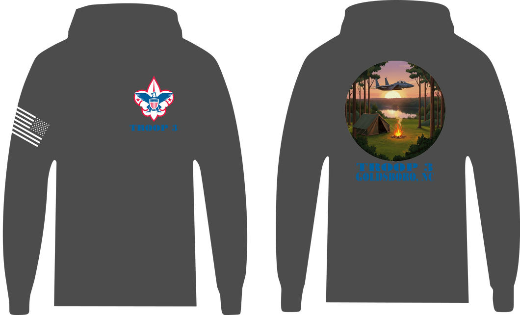 TROOP 3 HOODIE